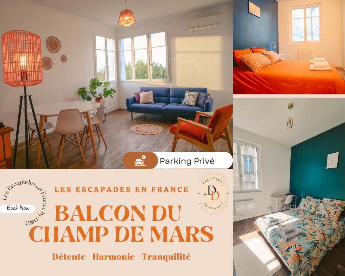 Balcon Du Champ De Mars - #Parking #Air Conditioner #Clim Angoulême Kültér fotó